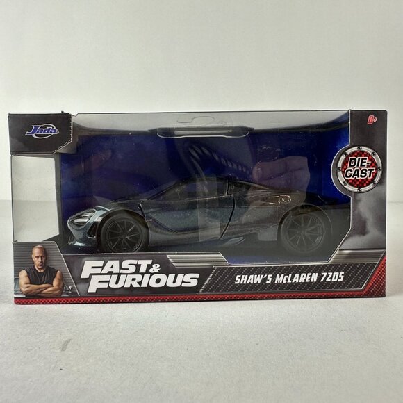Fast & Furious Shaws McLaren 720S 1:32 Scale Die-Cast Model Car By Jada Toys - Picture 6 of 6